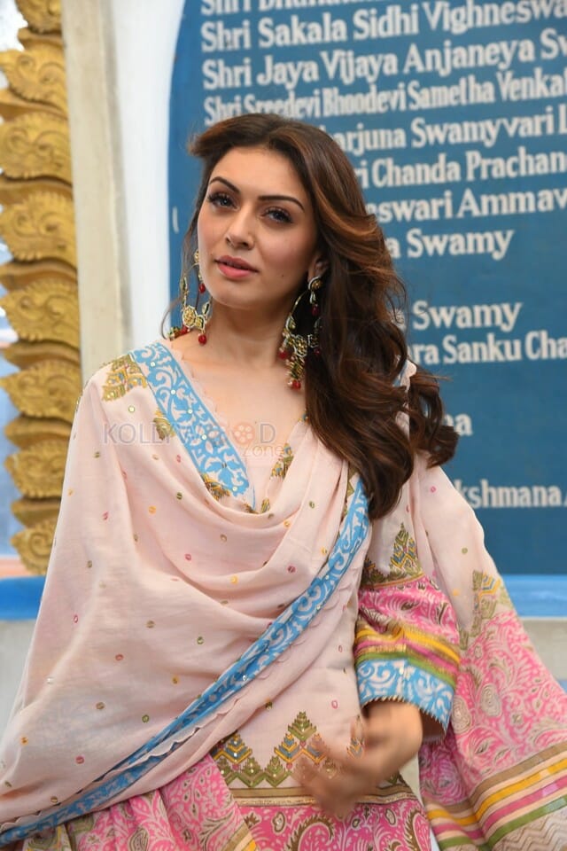 Actress Hansika Motwani at My Name Is Shruti Movie Pooja Ceremony Photos