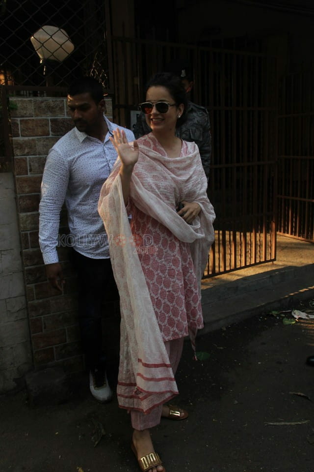 Actress Kangana Ranaut at Bandra Photos