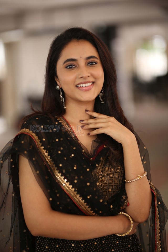 Actress Priyanka Arul Mohan at OG Interview Photos 04