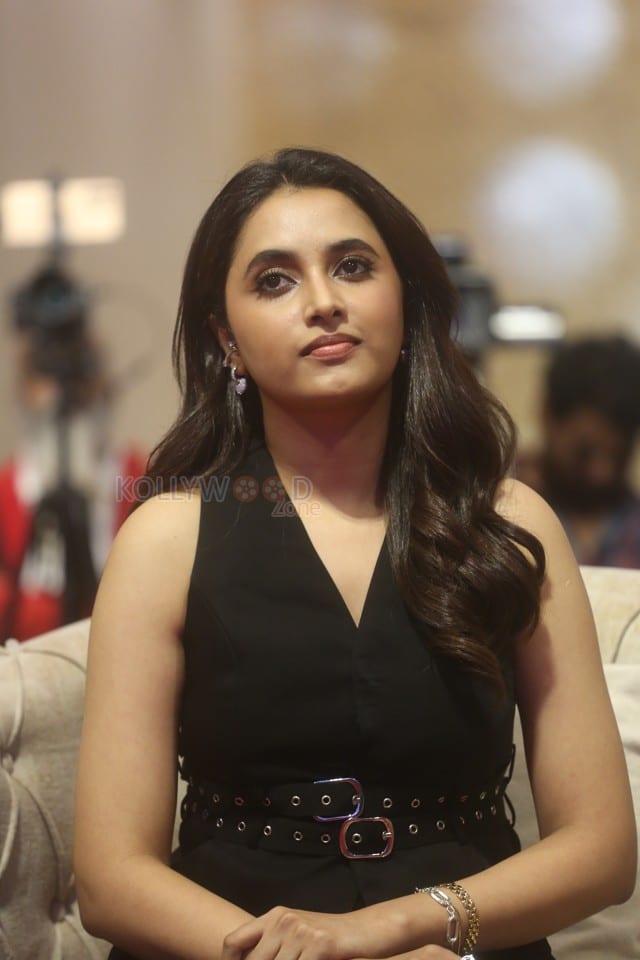 Actress Priyanka Mohan at They Call Him OG Blockbuster Celebrations Photos 01