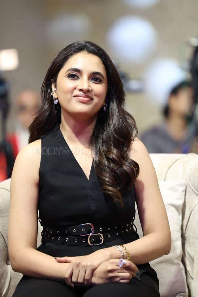 Actress Priyanka Mohan at They Call Him OG Blockbuster Celebrations Photos 17
