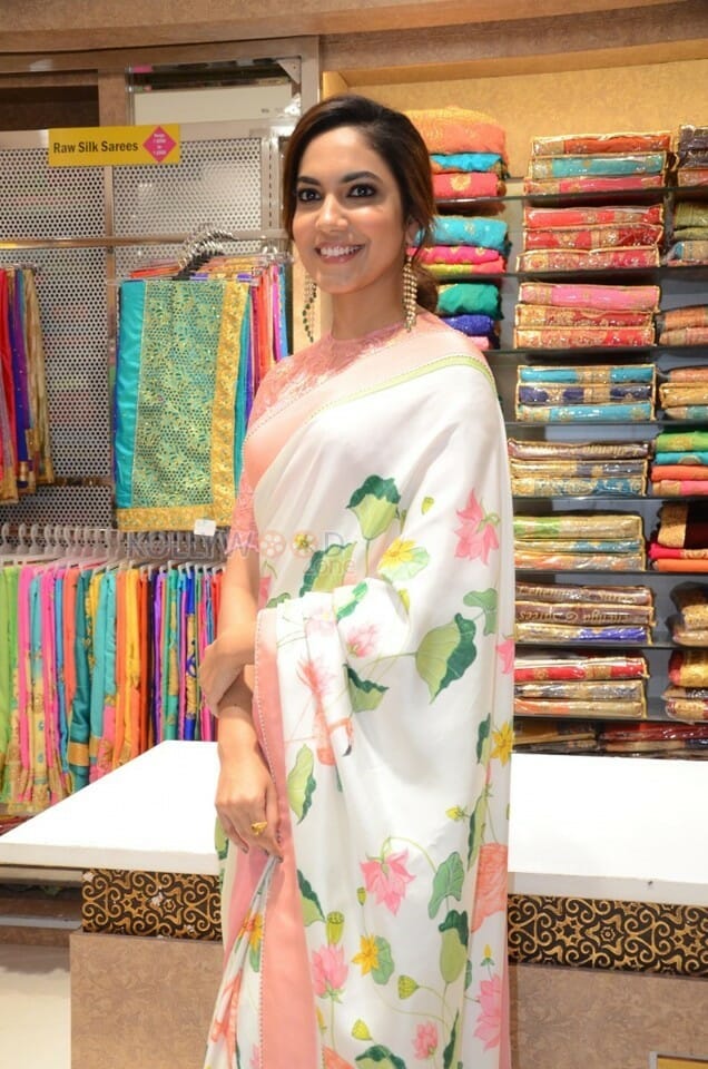 Actress Ritu Varma At Chennai Silks Show Room Opening Photos