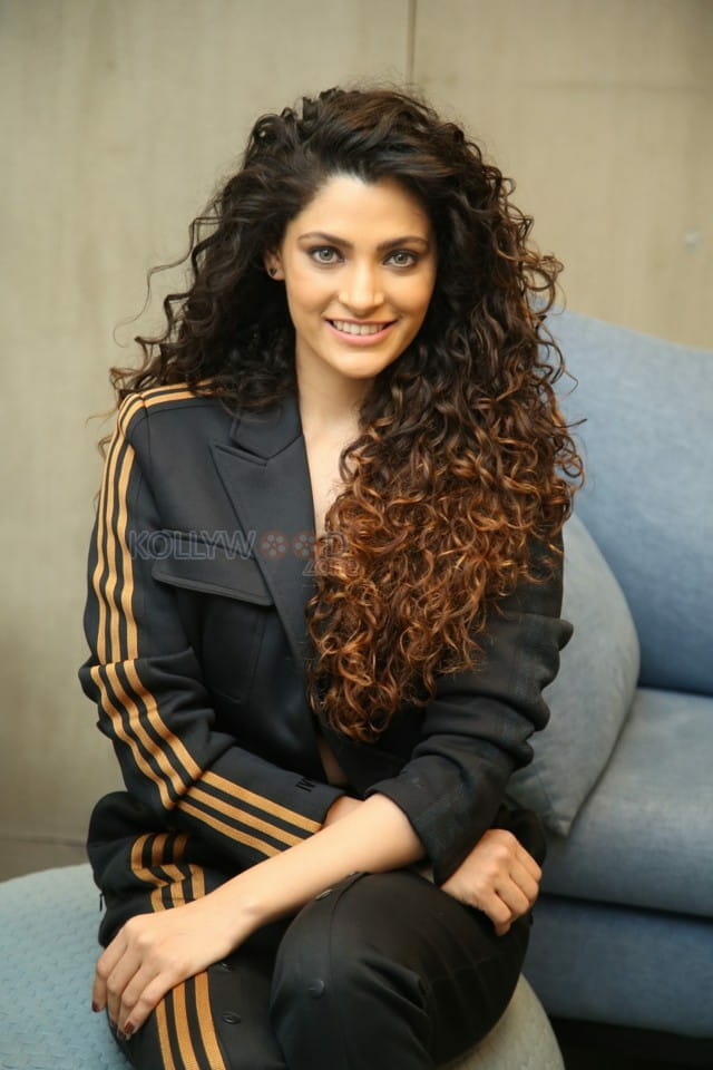 Actress Saiyami Kher at Wild Dog Movie Interview Pictures