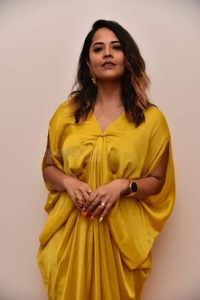 Anasuya Bharadwaj at Ari Movie First Look Launch Pictures 17