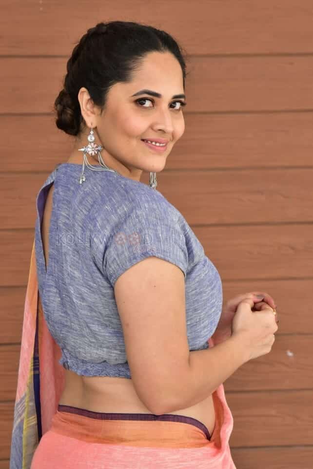 Anasuya Bharadwaj at Peddha Kapu Part 1 Movie Interview Photos 22