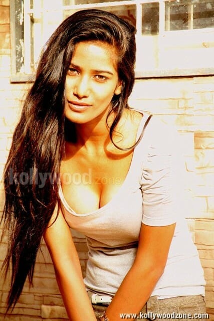 Poonam Pandey Hot Boob Cleavage Pictures