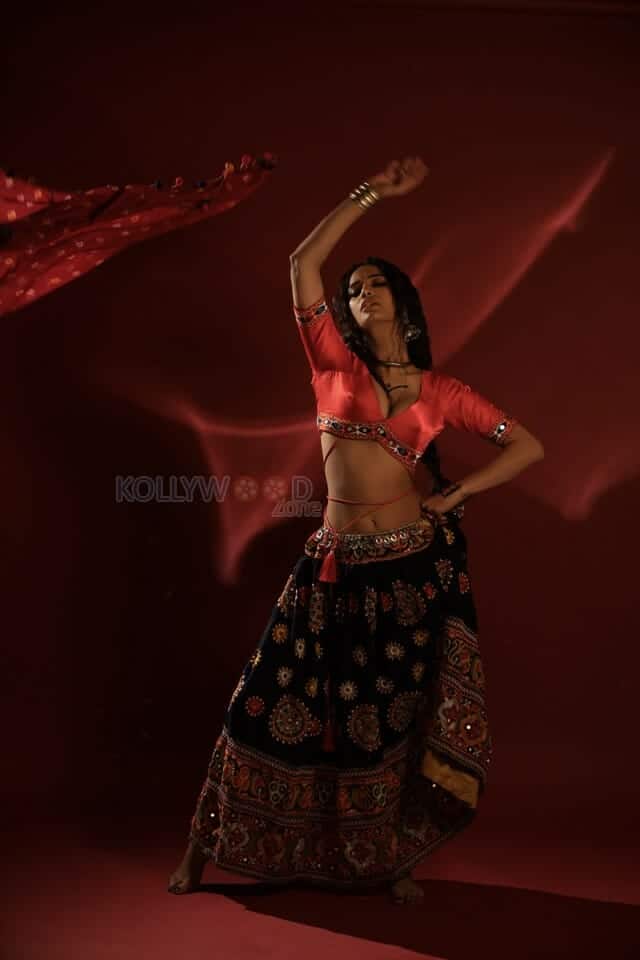 Sexy Poonam Pandey in a Traditional Outfit Pictures 10