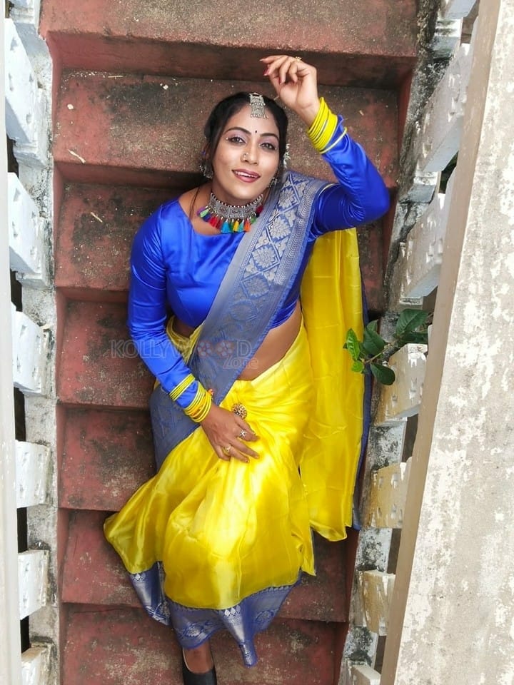 Chepala Katha Fame Meghana Chowdary Latest Dussehra Festival Stills