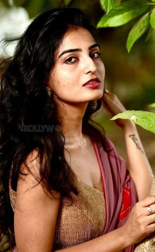 Actress Ananya Nagalla Sexy Saree Pictures 01