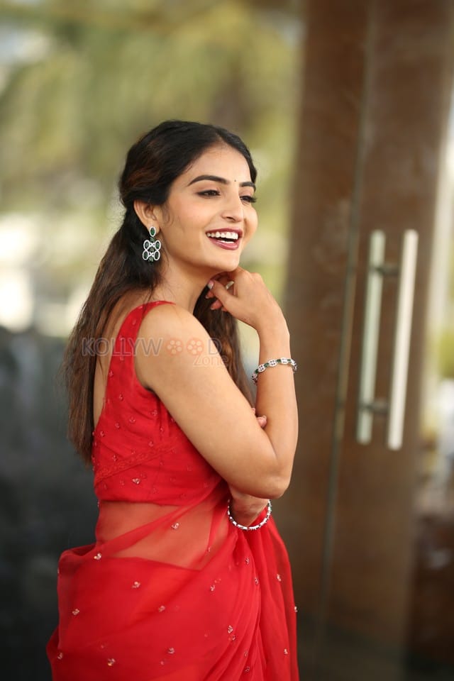 Actress Ananya Nagalla at Sreekakulam Sherlock Holmes Trailer Launch Event Photos 23