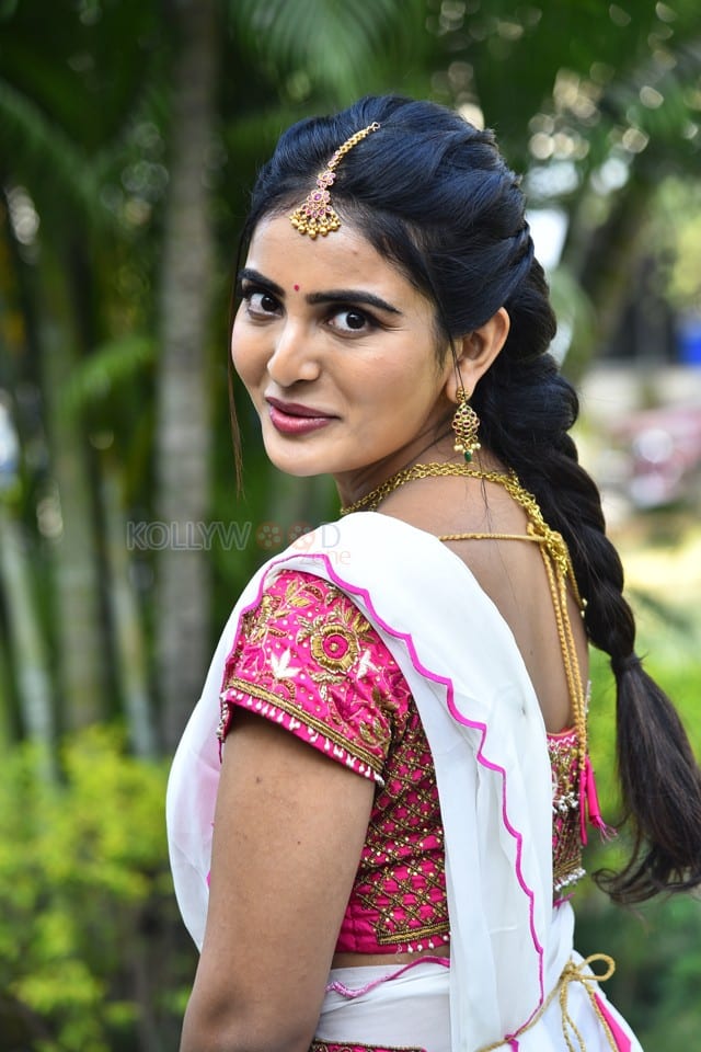 Actress Ananya Nagalla at Srikakulam Sherlock Homes Movie First Look Launch Photos 16