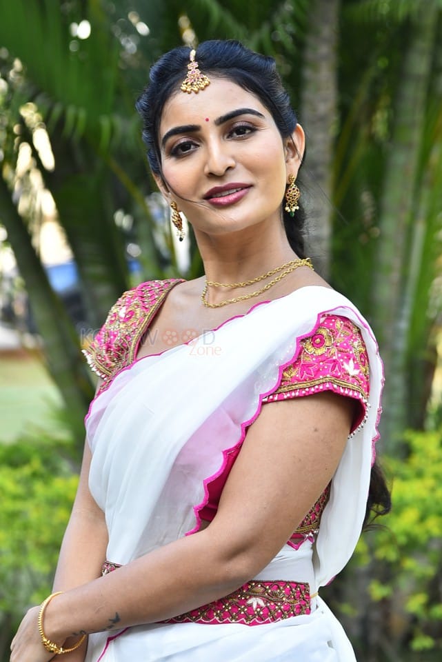 Actress Ananya Nagalla at Srikakulam Sherlock Homes Movie First Look Launch Photos 26