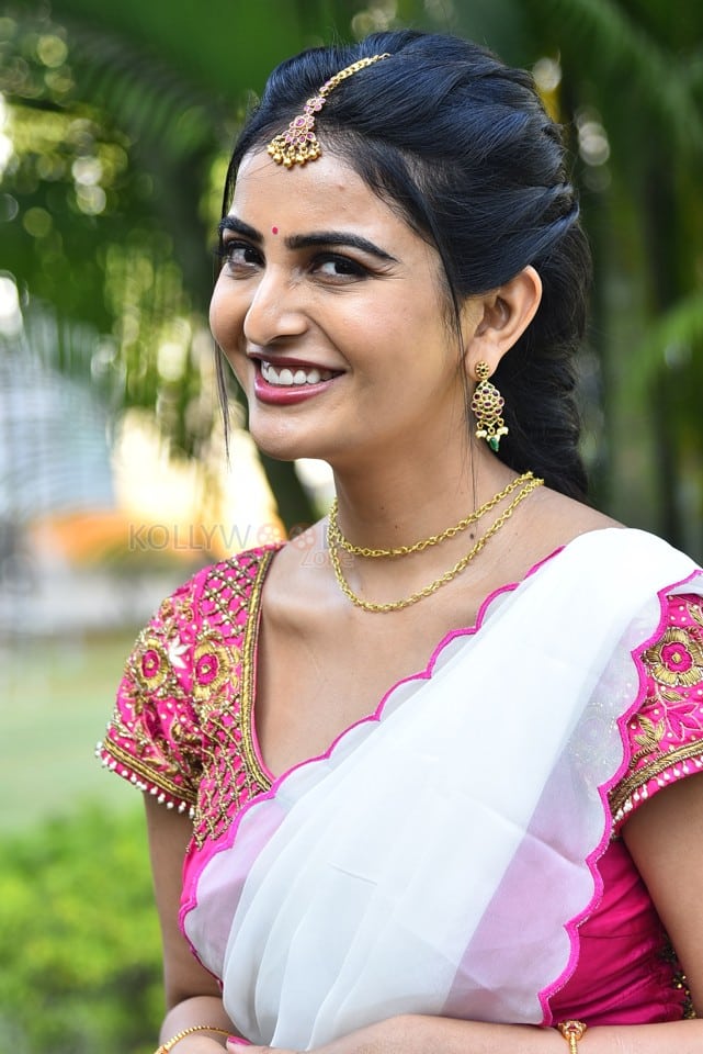 Actress Ananya Nagalla at Srikakulam Sherlock Homes Movie First Look Launch Photos 32