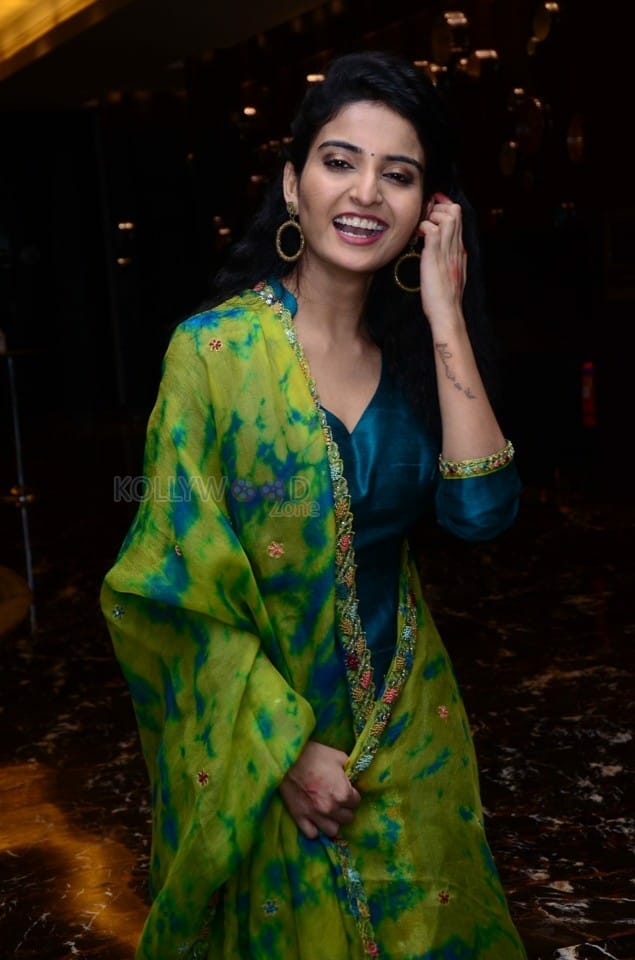 Actress Ananya Nagalla at Vakeel Saab Movie Promotion Event Stills