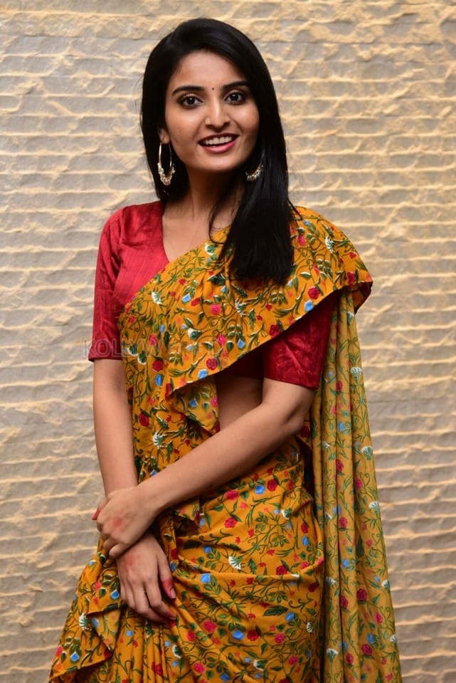 Actress Ananya Nagalla at Vakeel Saab Movie Promotion Event Stills