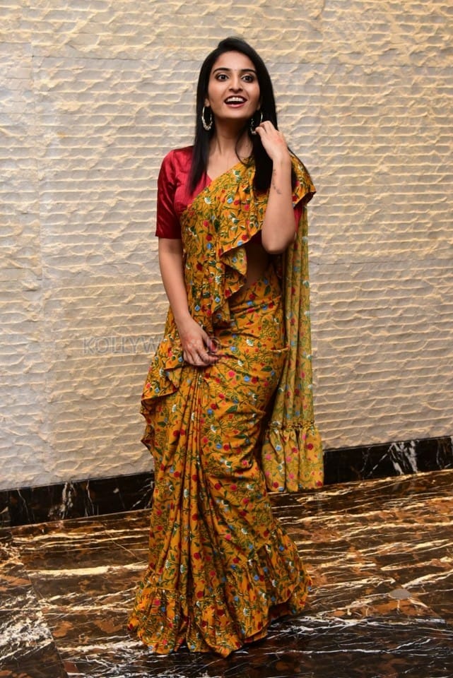 Actress Ananya Nagalla at Vakeel Saab Movie Promotion Event Stills