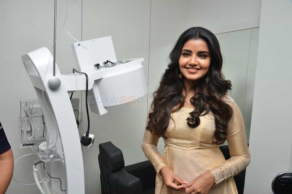 Actress Anupama Parameshwaran At Abc Clinic Inauguration In Banjara Hills Photos