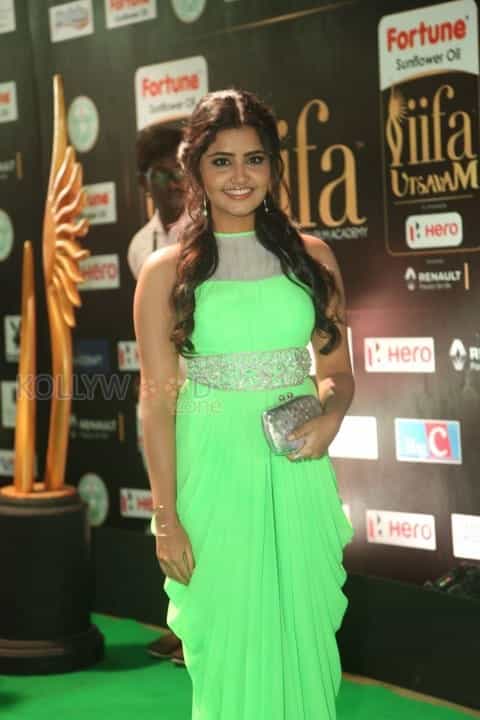 Actress Anupama Parameswaran At Iifa Utsavam Photos