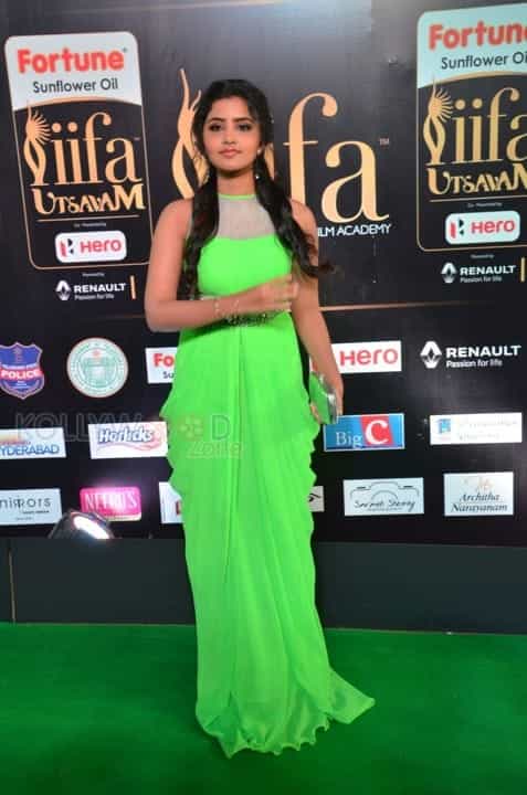 Actress Anupama Parameswaran At Iifa Utsavam Photos
