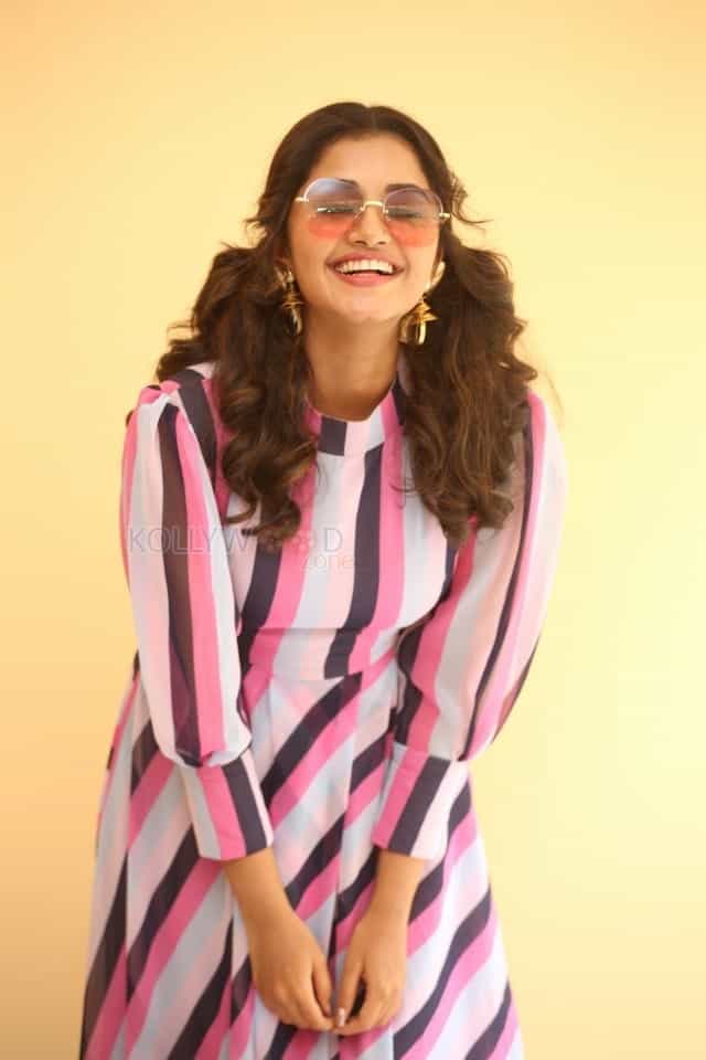 Actress Anupama Parameswaran At Rakshasudu Interview Photos