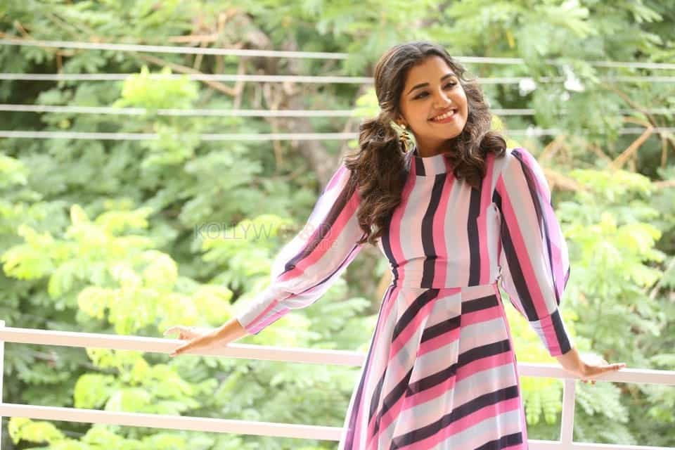 Actress Anupama Parameswaran At Rakshasudu Interview Photos
