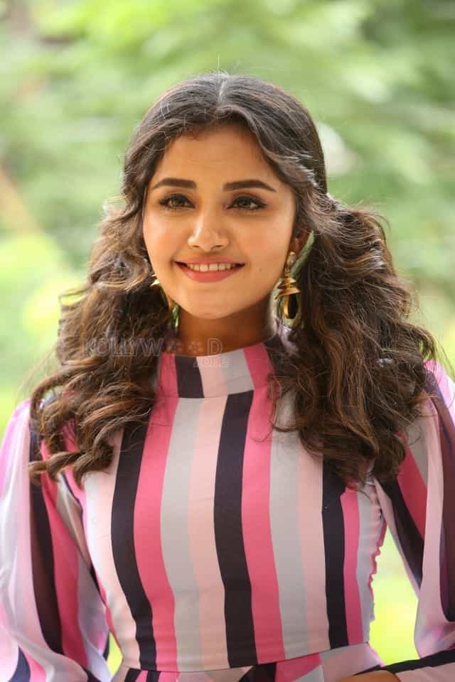 Actress Anupama Parameswaran At Rakshasudu Interview Photos