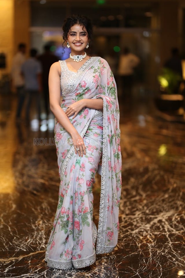 Actress Anupama Parameswaran at Eagle Movie Pre Release Event Photos 05