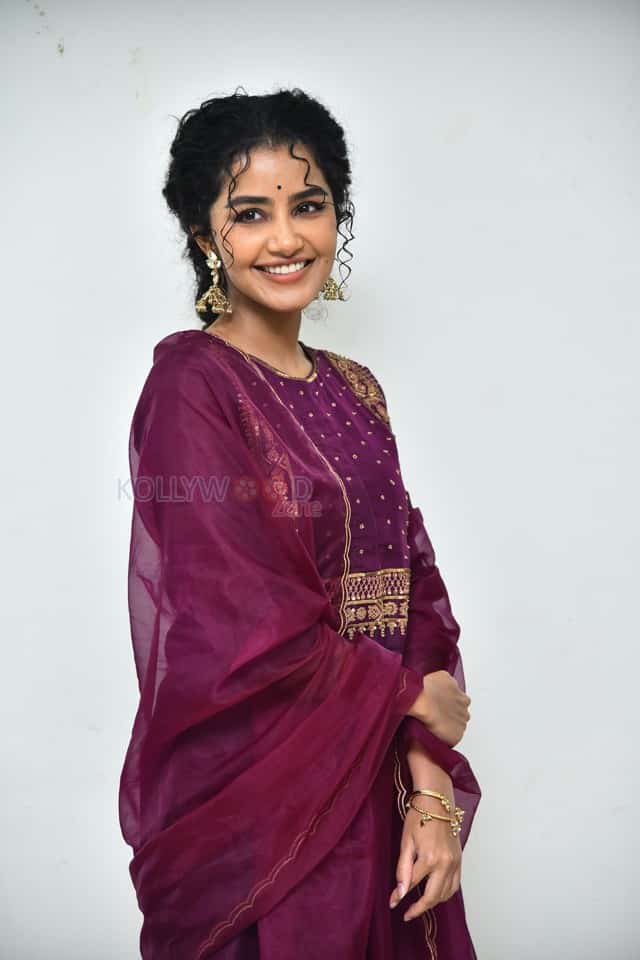 Actress Anupama Parameswaran at Paradha Press Meet Pictures 03