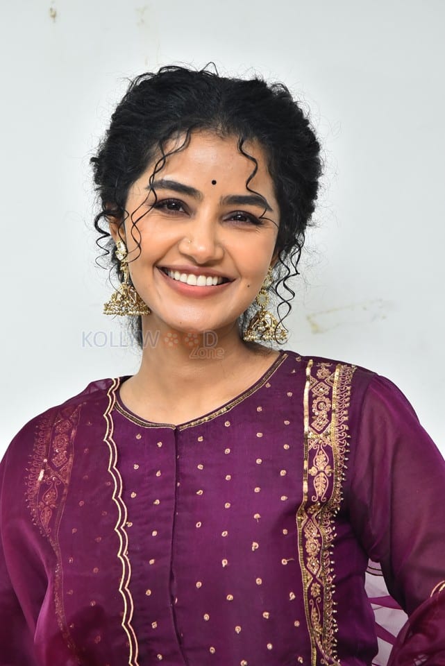 Actress Anupama Parameswaran at Paradha Press Meet Pictures 08