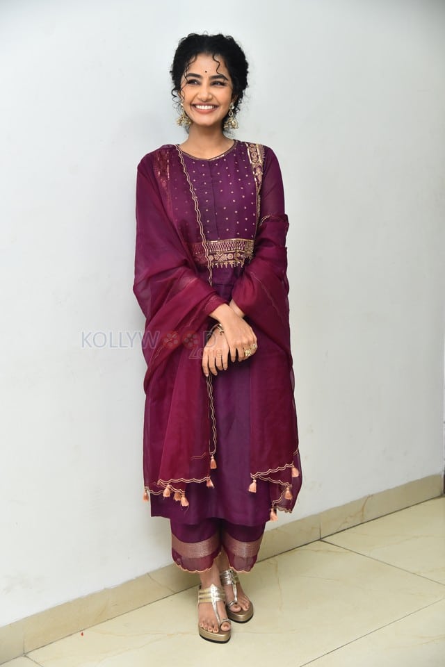 Actress Anupama Parameswaran at Paradha Press Meet Pictures 15