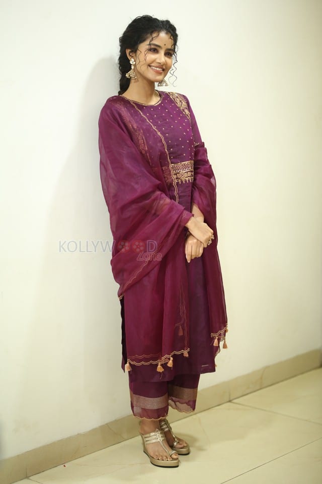Actress Anupama Parameswaran at Paradha Press Meet Pictures 39