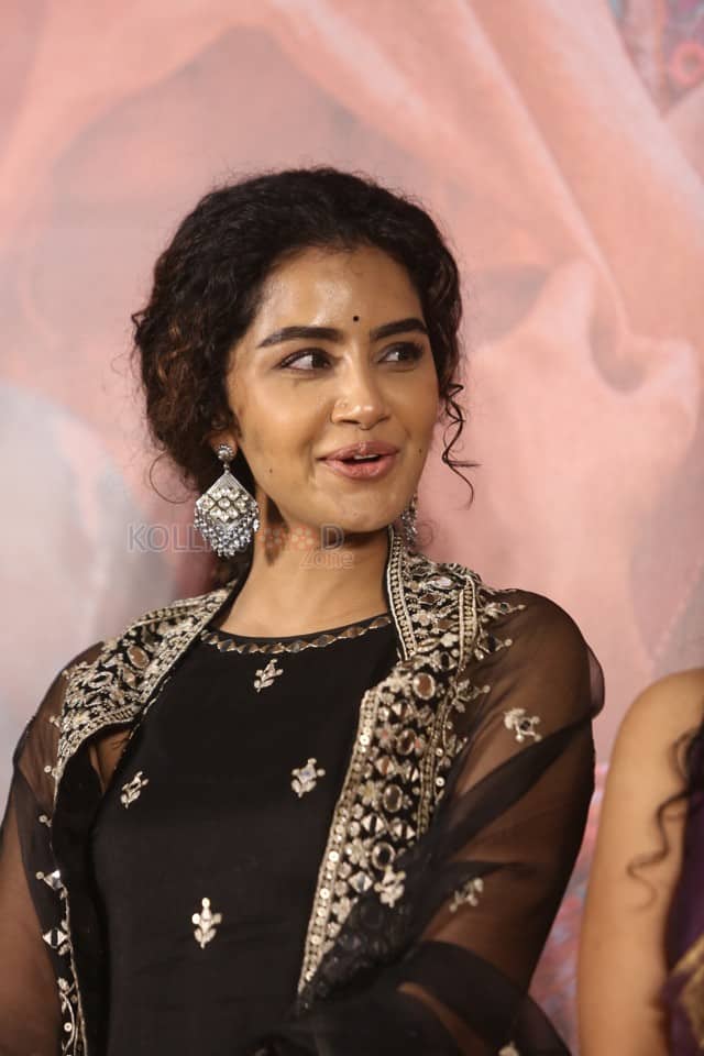 Actress Anupama Parameswaran at Paradha Teaser Launch Event Photos 13