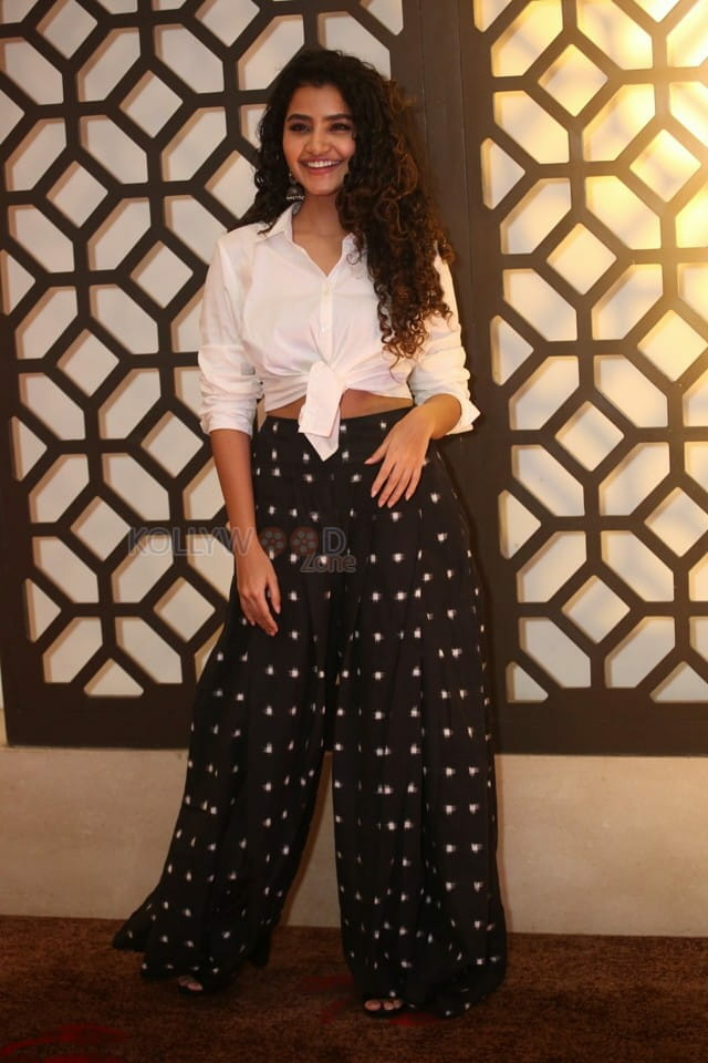 Actress Anupama Parameswaran at Rowdy Boys First Look Launch Pictures