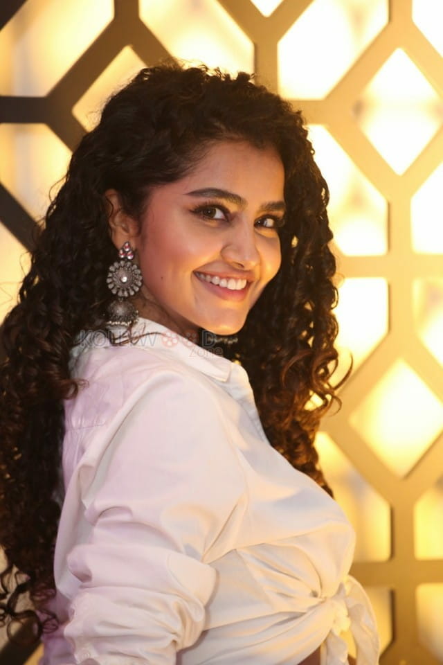 Actress Anupama Parameswaran at Rowdy Boys First Look Launch Pictures