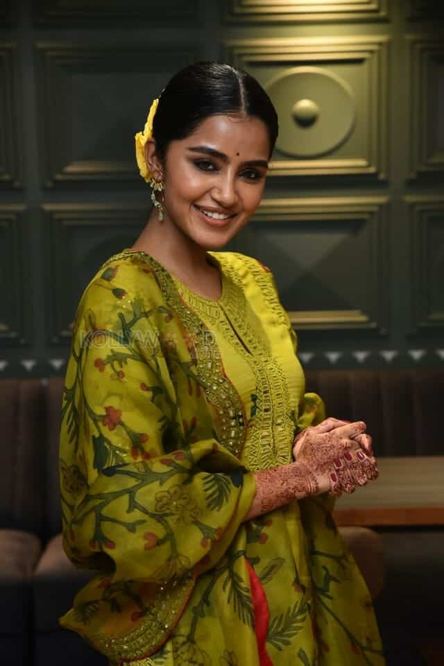 Actress Anupama Parameswaran at The Story Of a Beautiful Girl Movie First Look Launch Photos 01