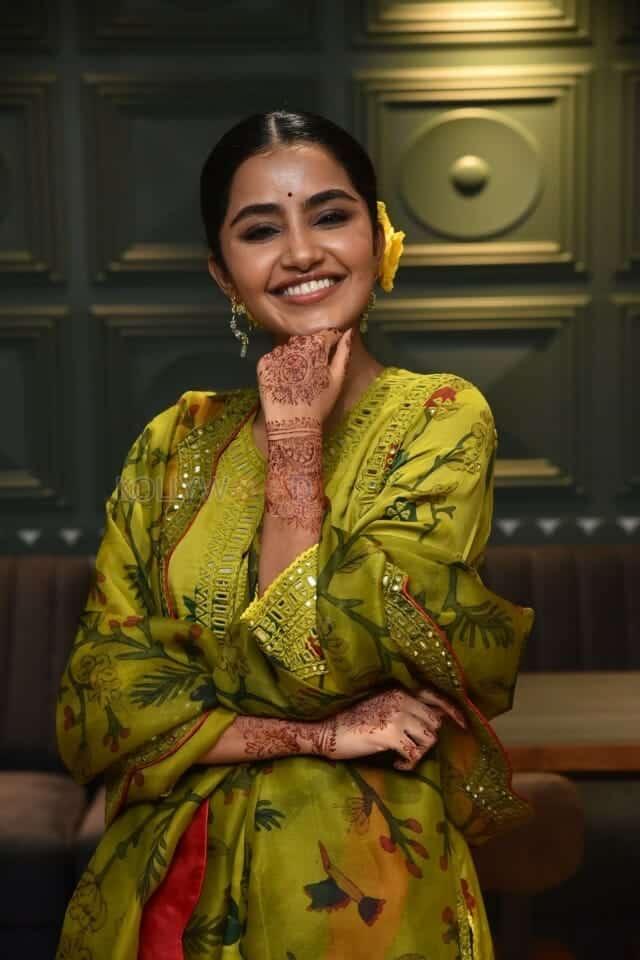 Actress Anupama Parameswaran at The Story Of a Beautiful Girl Movie First Look Launch Photos 02