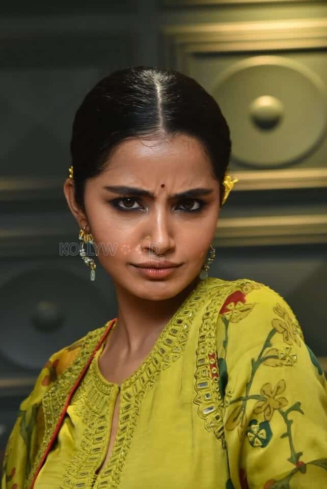 Actress Anupama Parameswaran at The Story Of a Beautiful Girl Movie First Look Launch Photos 03