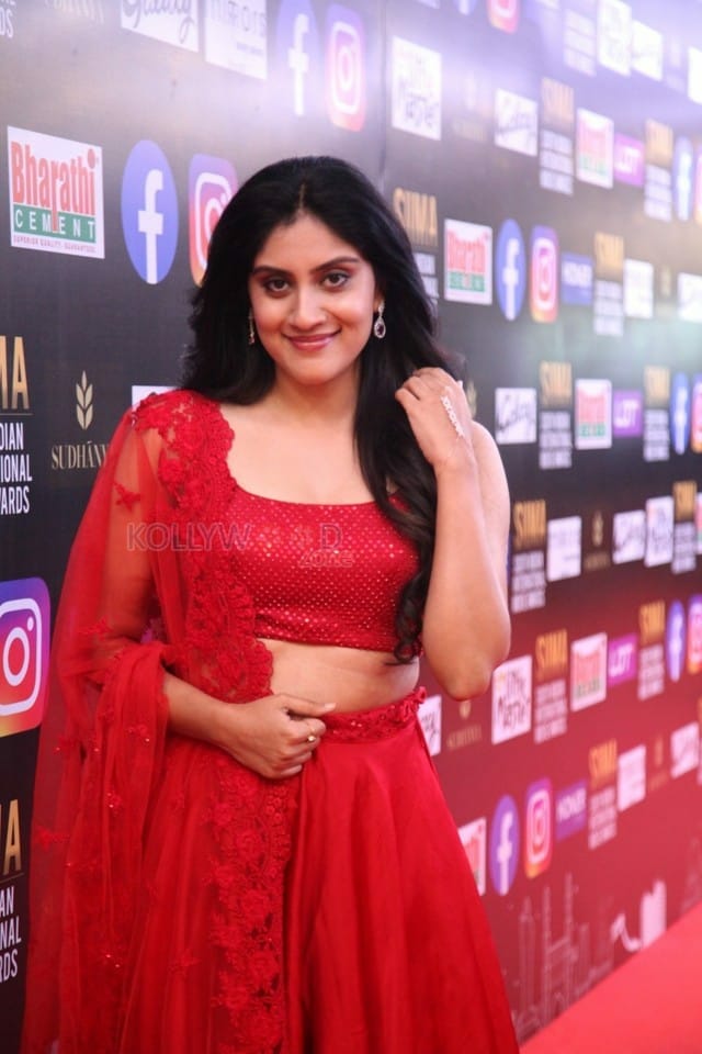 Actress Dhanya Balakrishna At SIIMA Awards 2021 Photos 07