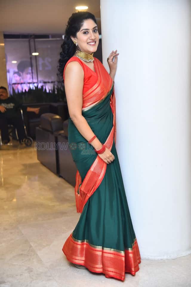 Actress Dhanya Balakrishna at Bapu Movie Pre Release Event Stills 08