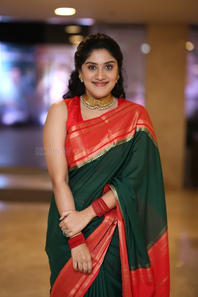 Actress Dhanya Balakrishna at Bapu Movie Pre Release Event Stills 19