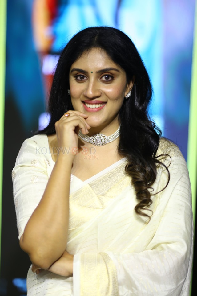 Actress Dhanya Balakrishna at Ram Movie Pre Release Event Pictures 04