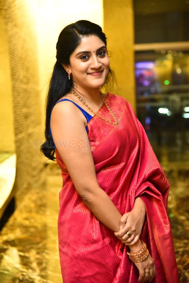 Actress Dhanya Balakrishna at The 100 Movie Pre Release Event Photos 01