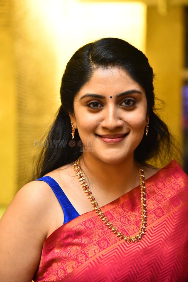 Actress Dhanya Balakrishna at The 100 Movie Pre Release Event Photos 06