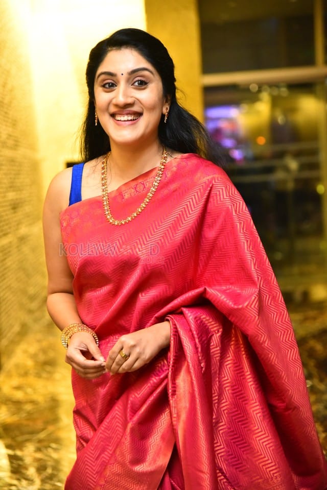 Actress Dhanya Balakrishna at The 100 Movie Pre Release Event Photos 10