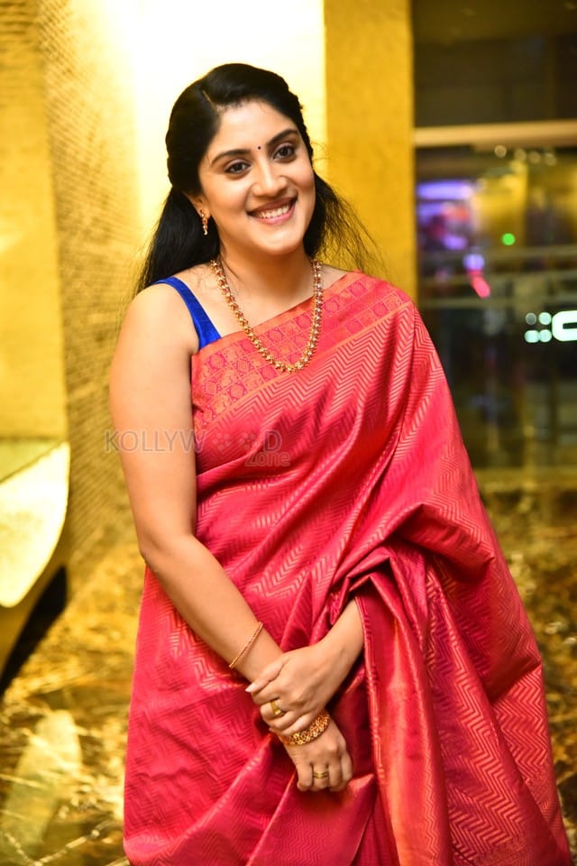 Actress Dhanya Balakrishna at The 100 Movie Pre Release Event Photos 17