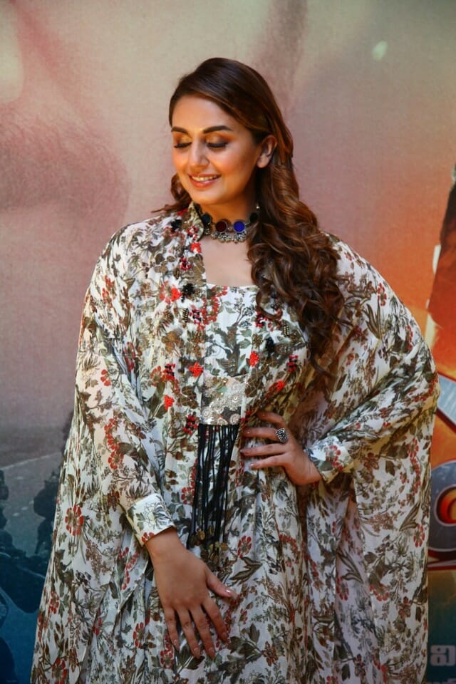 Actress Huma Qureshi at Valimai Movie Pre Release Event Photos 06