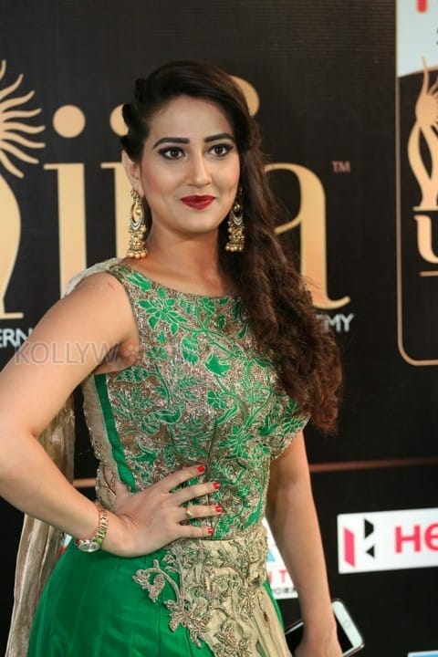Actress Manjusha At Iifa Utsavam Event Pictures