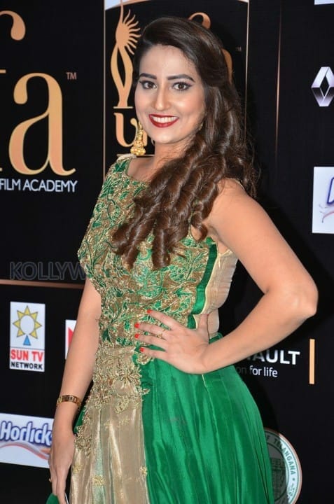 Actress Manjusha At Iifa Utsavam Event Pictures