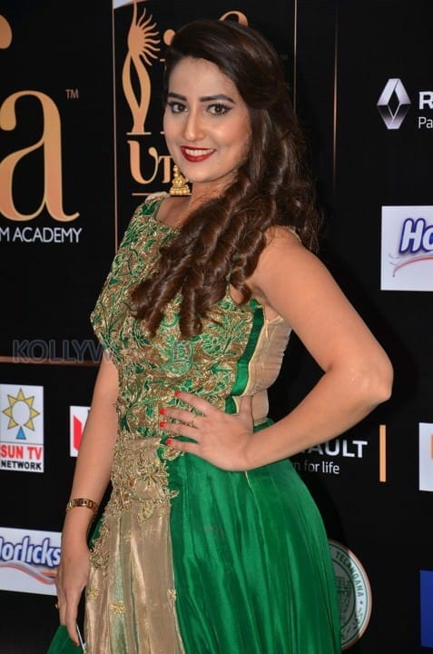 Actress Manjusha At Iifa Utsavam Event Pictures