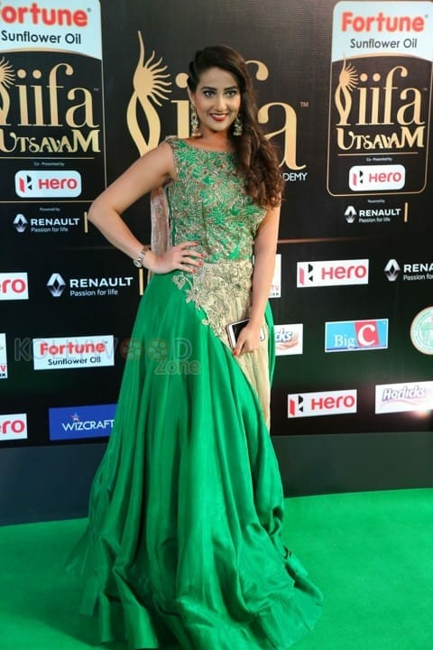 Actress Manjusha At Iifa Utsavam Event Pictures